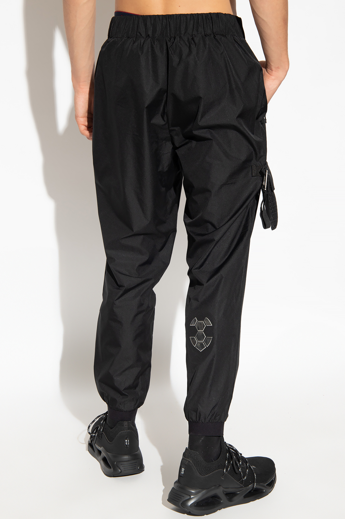 EA7 Emporio Armani Trousers with decorative pocket | Men's 